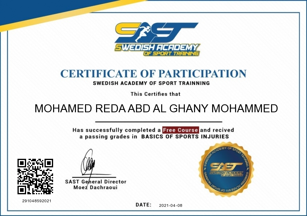 Mohamed Reda Abd Al ghany Mohammed